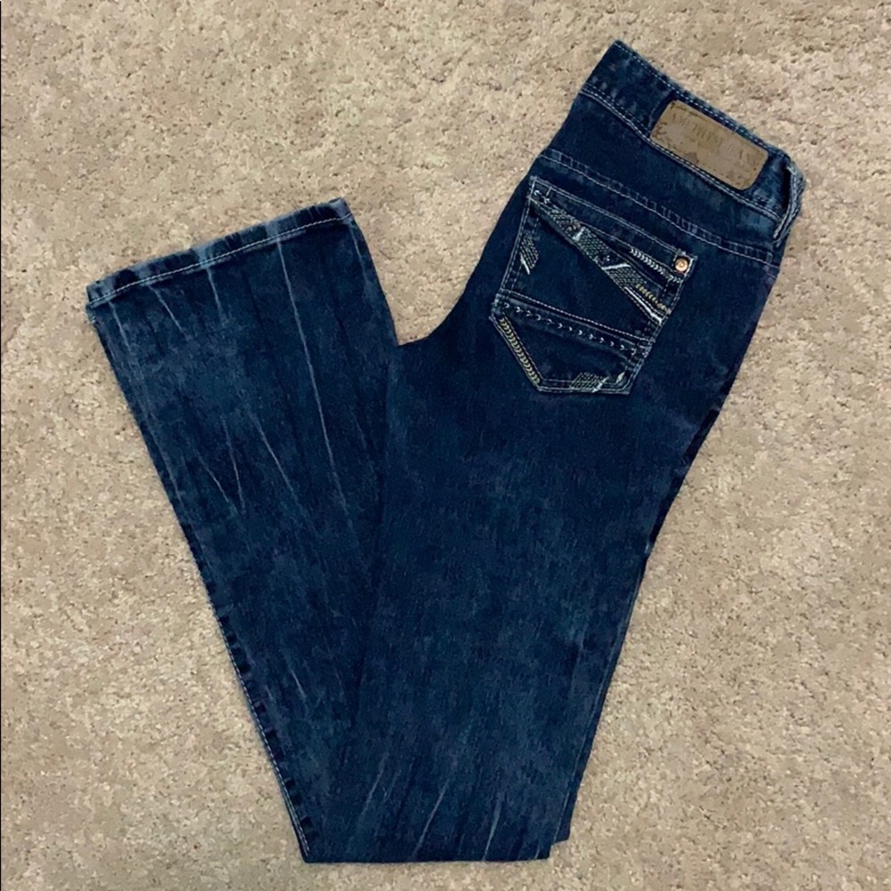 Amethyst Jeans Boot Cut Juniors Size 3